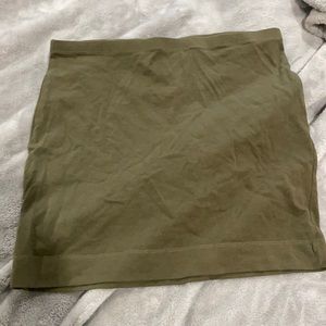 NWT Size M olive green H&M skirt